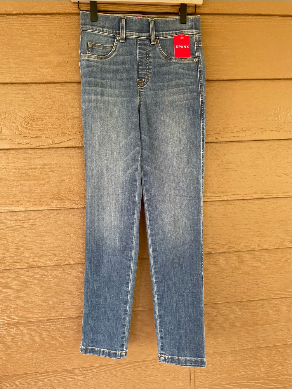 SPANX NWT Light Blue High-Rise Stretchy Skinny Jeans (Jeggings) -Sz XS
